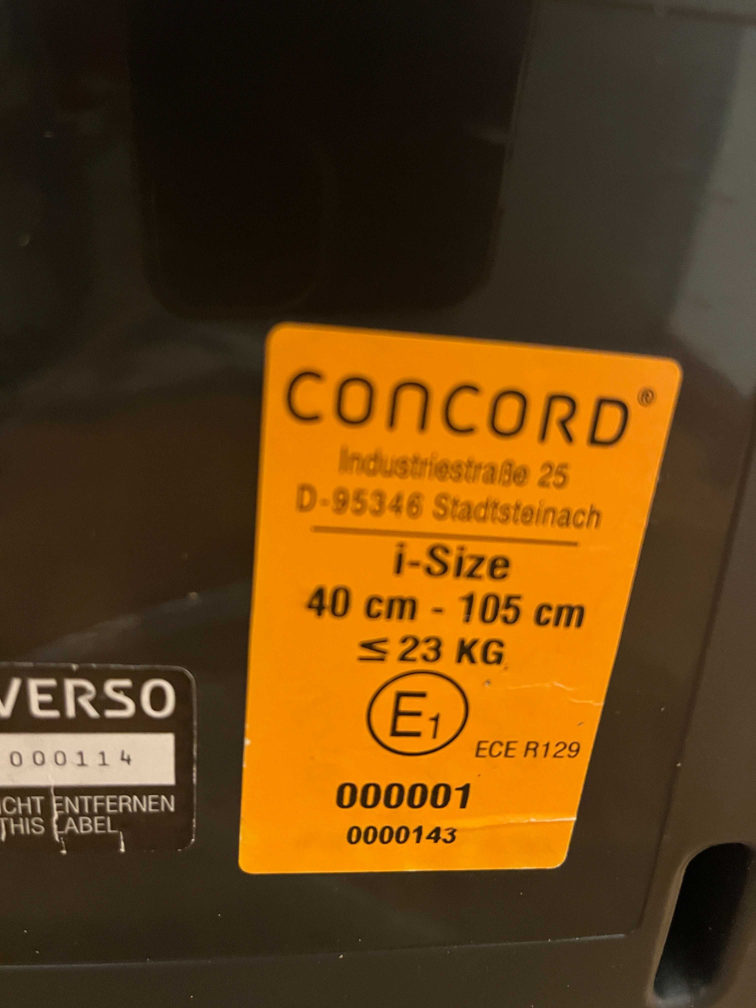 Cadeira Auto - Concord Reverso