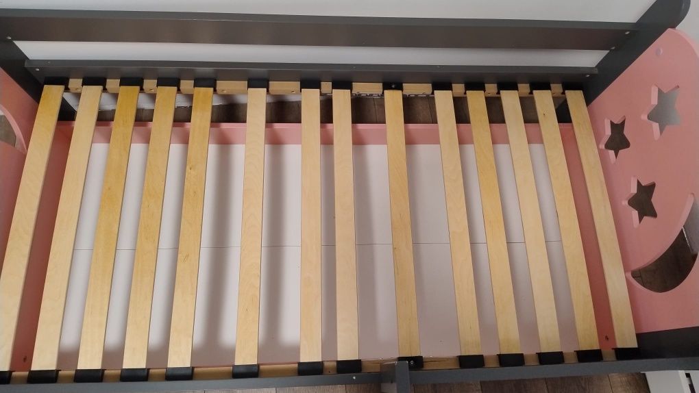 Łóżko dziecięce 80x160 z materacem i szufladą