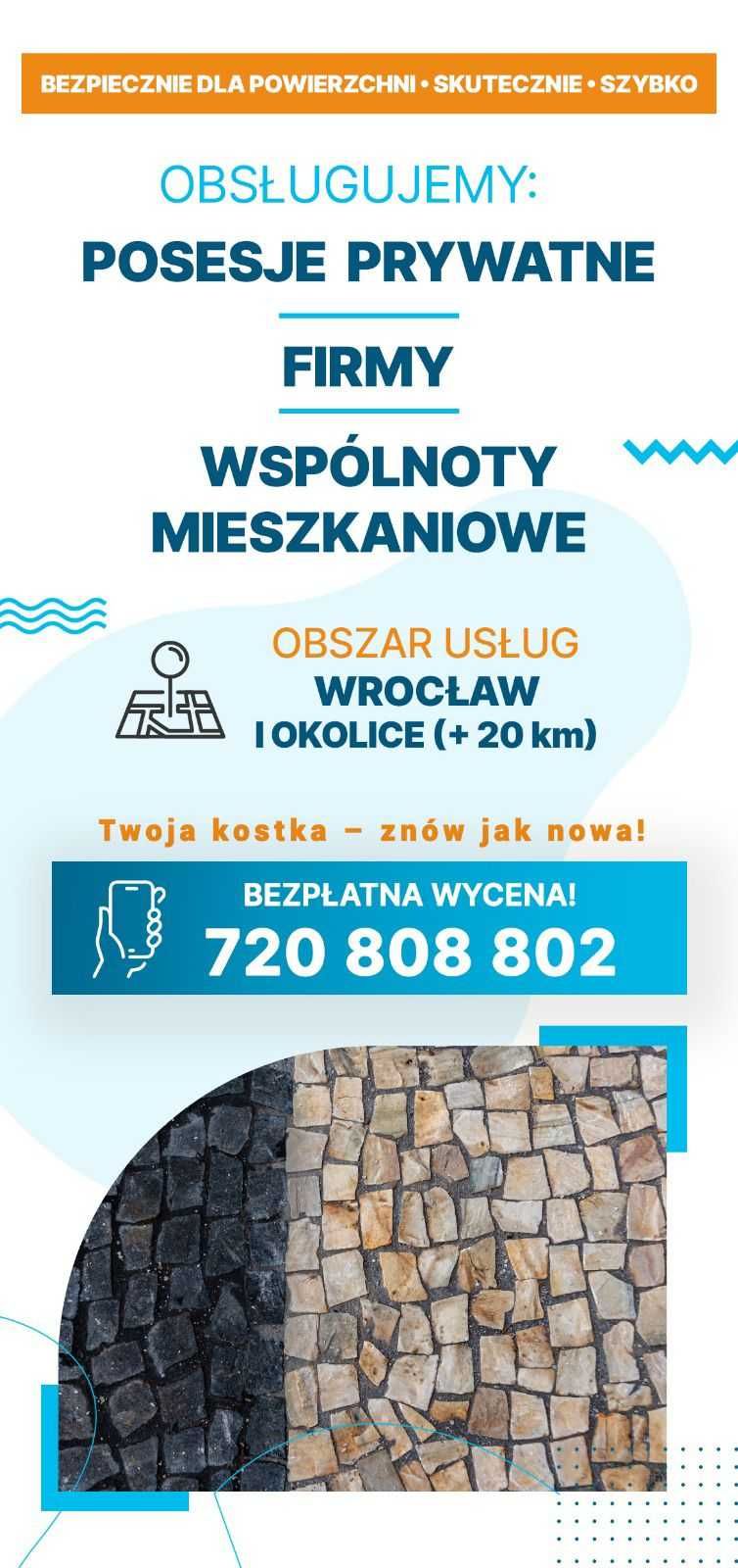 Profesjonalne Mycie Kostki Brukowej - Karcherem
