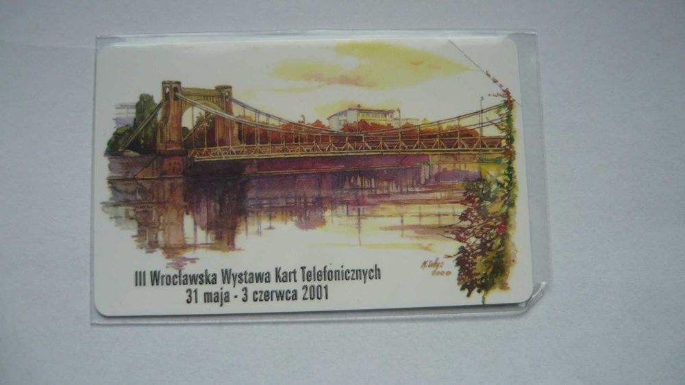 Karta telefoniczna nowa-III Wrocławska Wystawa