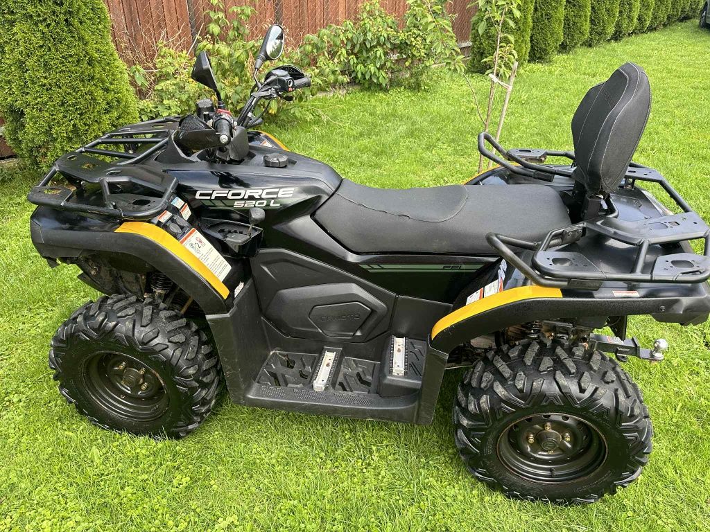 Cf moto 520 long zarejestrowany 2 osoby hak 2024r