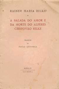 13862 -A balada do amor e da morte 
de Rainer Maria Rilke