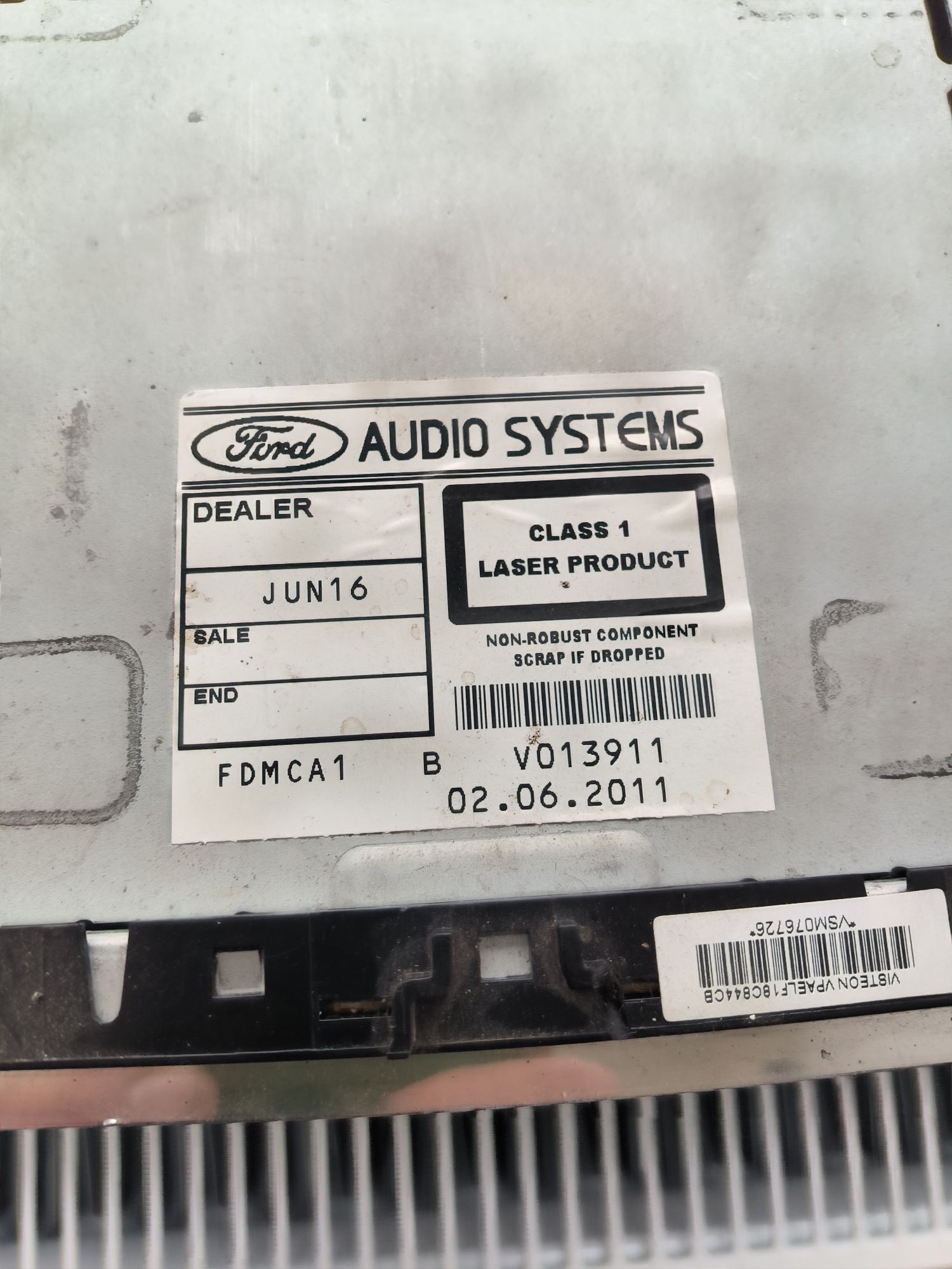 Radio radioodtwarzacz 6000 CD Ford S-Max C-Max