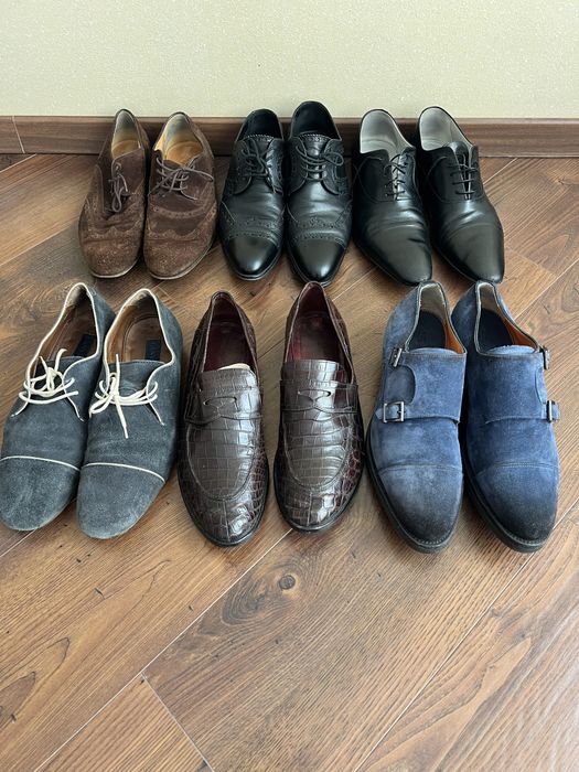 Туфли Santoni в отличном состоянии