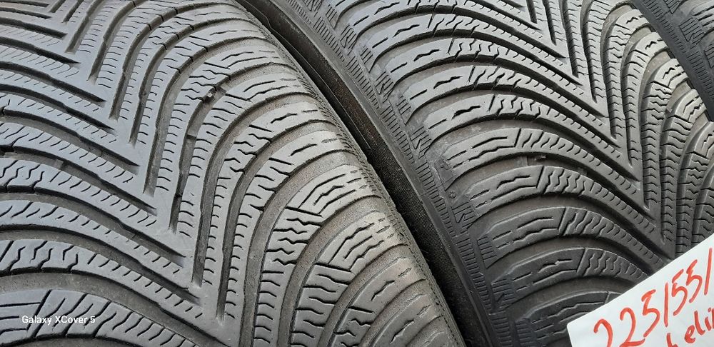 Opony Zimowe 225÷55÷17÷.MICHELIN.Cena 800 zł kpl-4 szt.Montaż.Wysyłka.