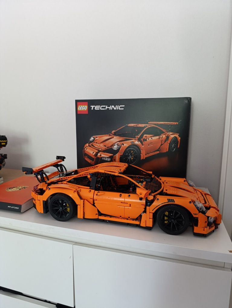 LEGO technik porche i dzwig