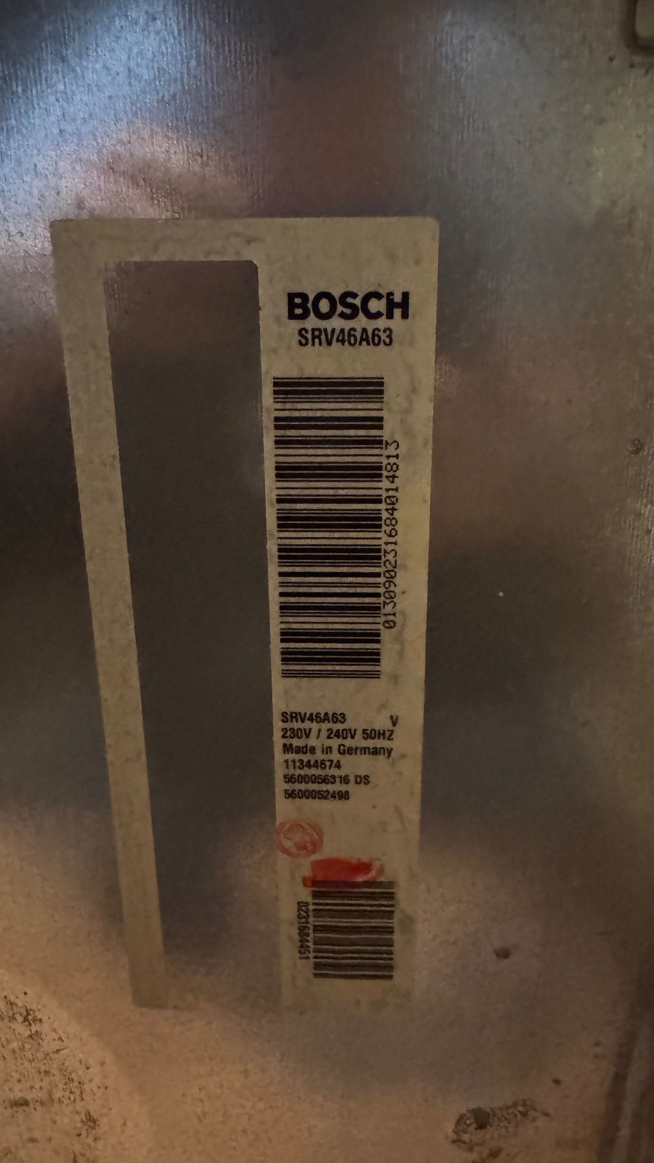 Посудомойка Bosch SRV46A63 під ремонт, або на запчастини