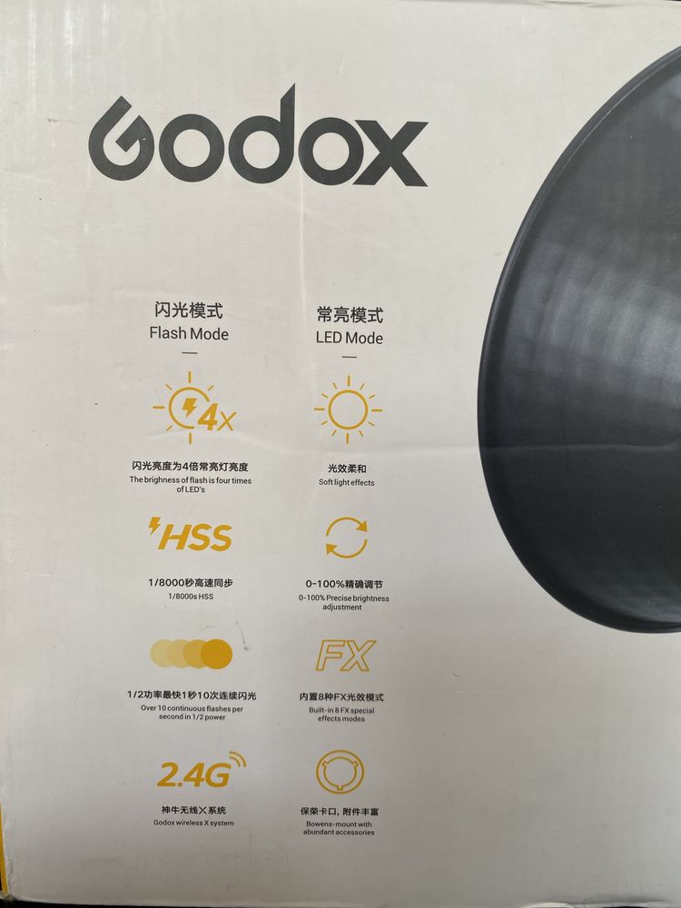 Godox FV150 High Speed LED Light / Luz Continua e Flash