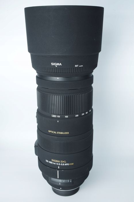 AF-S 120-400mm 4.5-5.6 HSM OS Sigma do Nikon FX DX +filtr 23%VAT Gwar