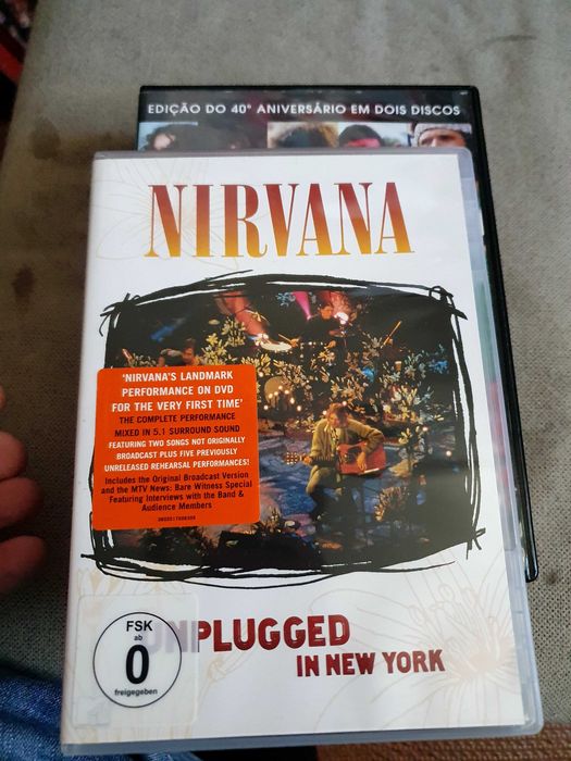 Diversos dvd para Nirvana  Live aid Woodstock  Christian f Maradona