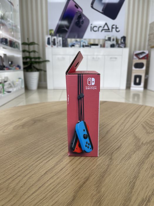 Геймпад Nintendo Joy-Con Neon Red/Neon Blue Pair (45496430566)