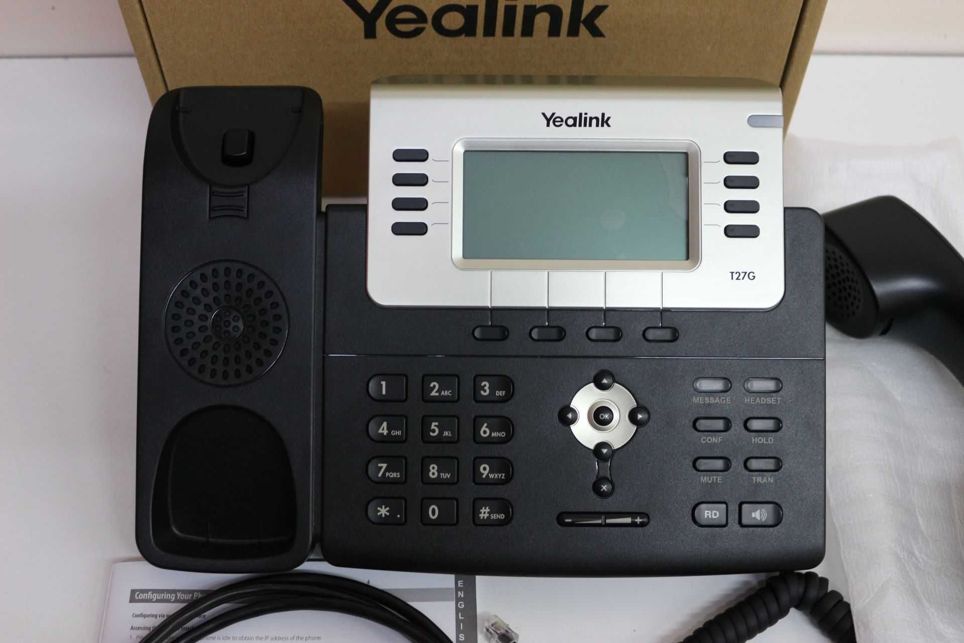 Telefone IP Yelink T27G (Sem Uso)