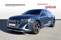 Audi e-tron S Sportback 503 KM quattro Salon PL FV 23%