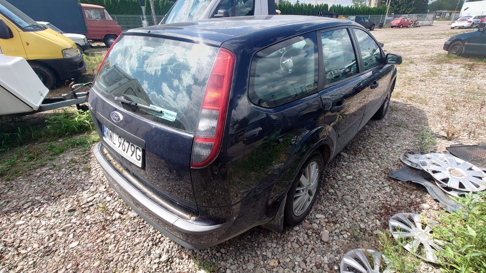 Uszkodzony focus 2006r 1.6 16V nowe opony Lubelskie