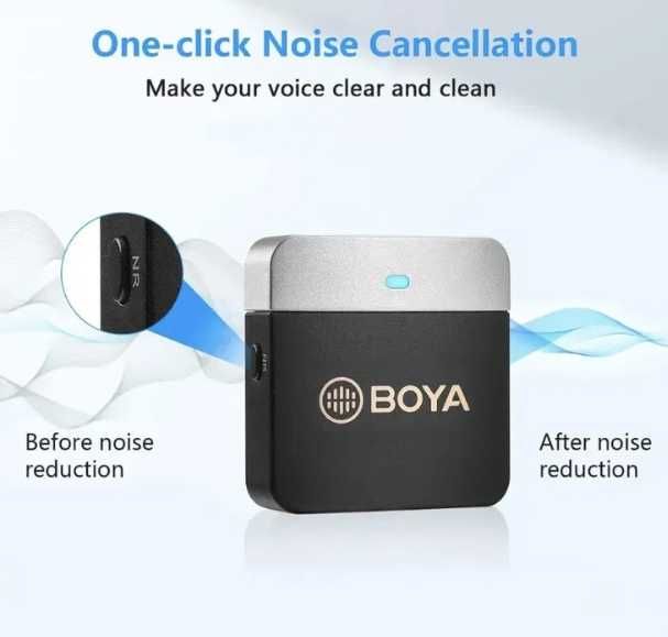 Мікрофонна радіосистема Boya BY-M1V4 Usb Type C Iphone 15/16 Android