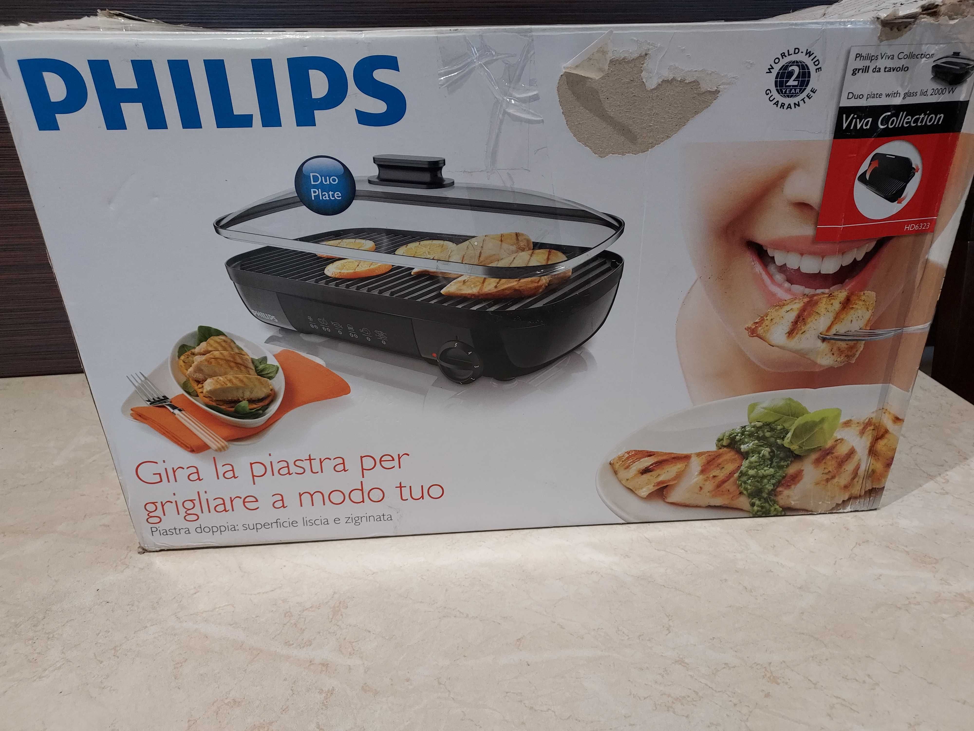Grill Elektryczny Philips HD632320 pelna dokumentacja