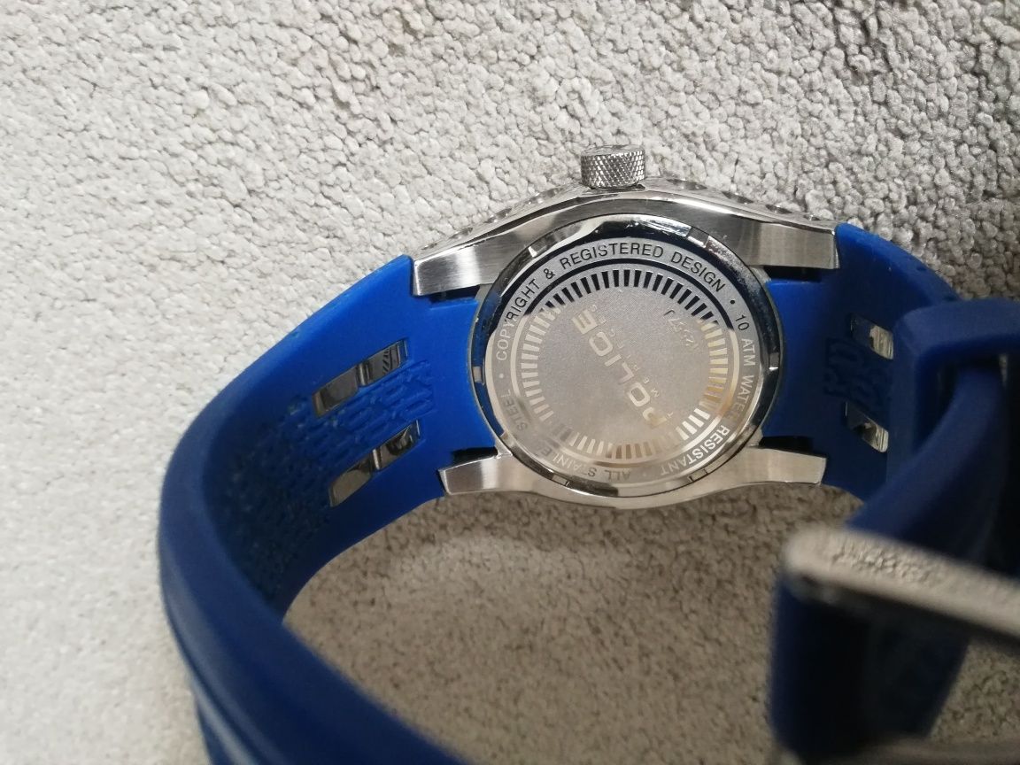 Relógio Police Azul