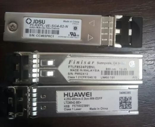 Huawei ltd8542 SFP Optical Transceiver Finisar FTLF8524 JDSU plrxpl