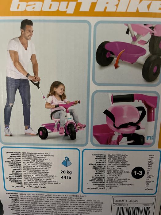 Triciclo criança Feber