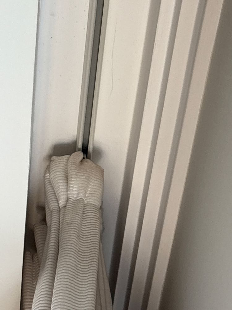 Cortinados brancos 3 unidades