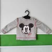 Szara bluza sweter myszka Mickey mouse Disney 86 cm 12-18 m