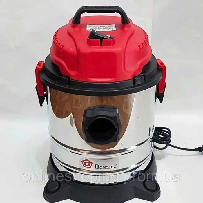 Будівельний промисловий пилосос 4в1 DOMOTEC MS-4411 строительный новый