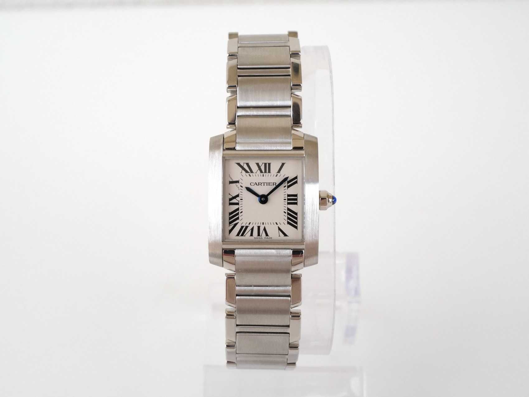 Cartier Tank Française Steel Quartz 3217