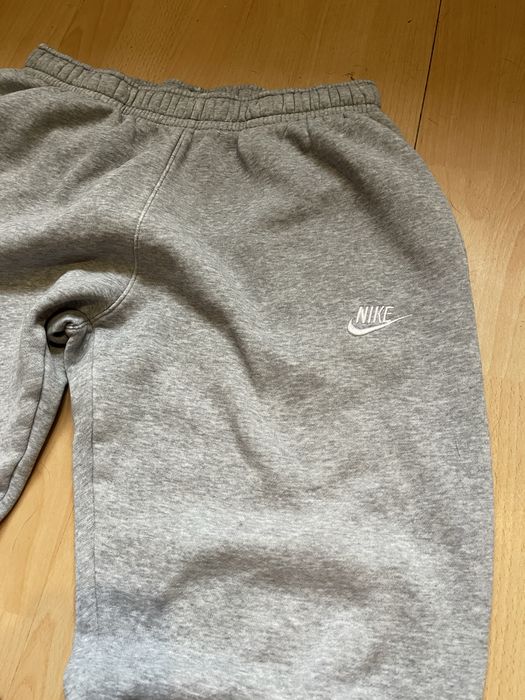 Штани сірі базові найк nike swoosh jordan