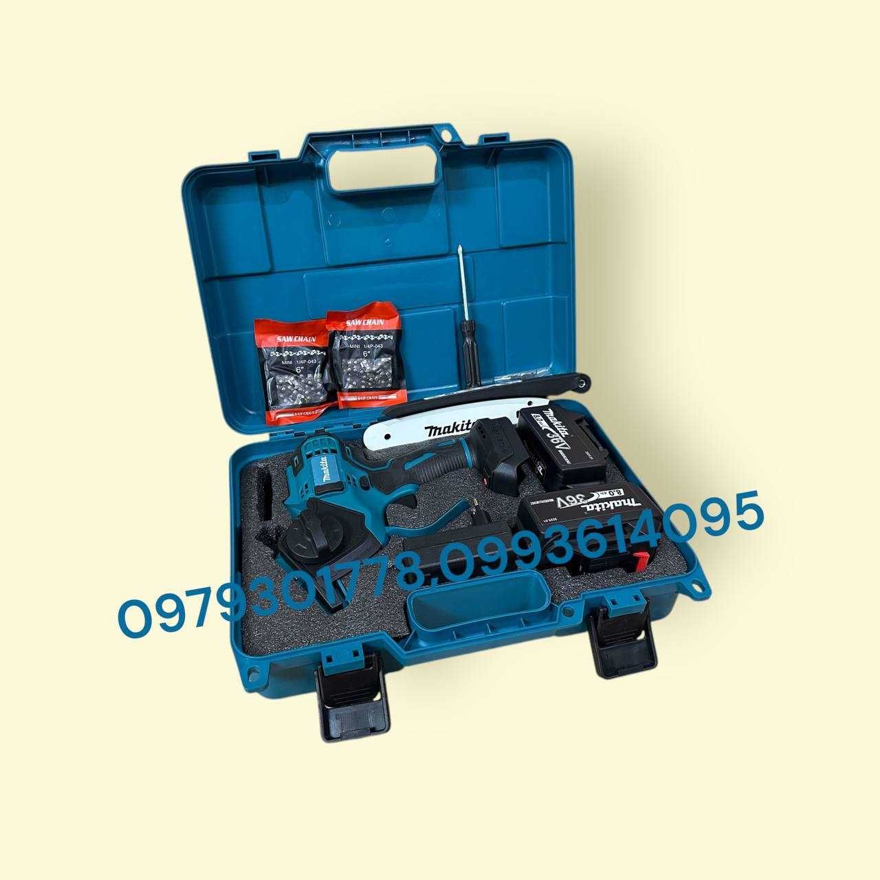 Садовая ручная пила Makita DUC325 BL Шина 15См 2 Акумуляторна 36V/8A