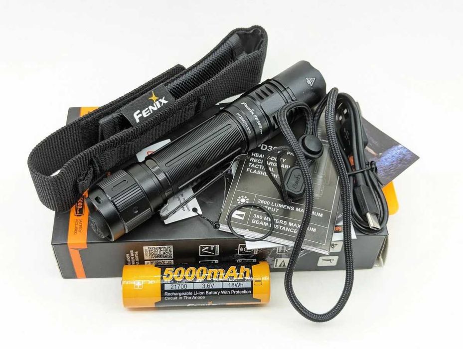 Fenix PD36R Pro Ліхтар Тактичний (2800 Люмен 380 Мет) ГАРАНТІЯ 5 РОКІВ