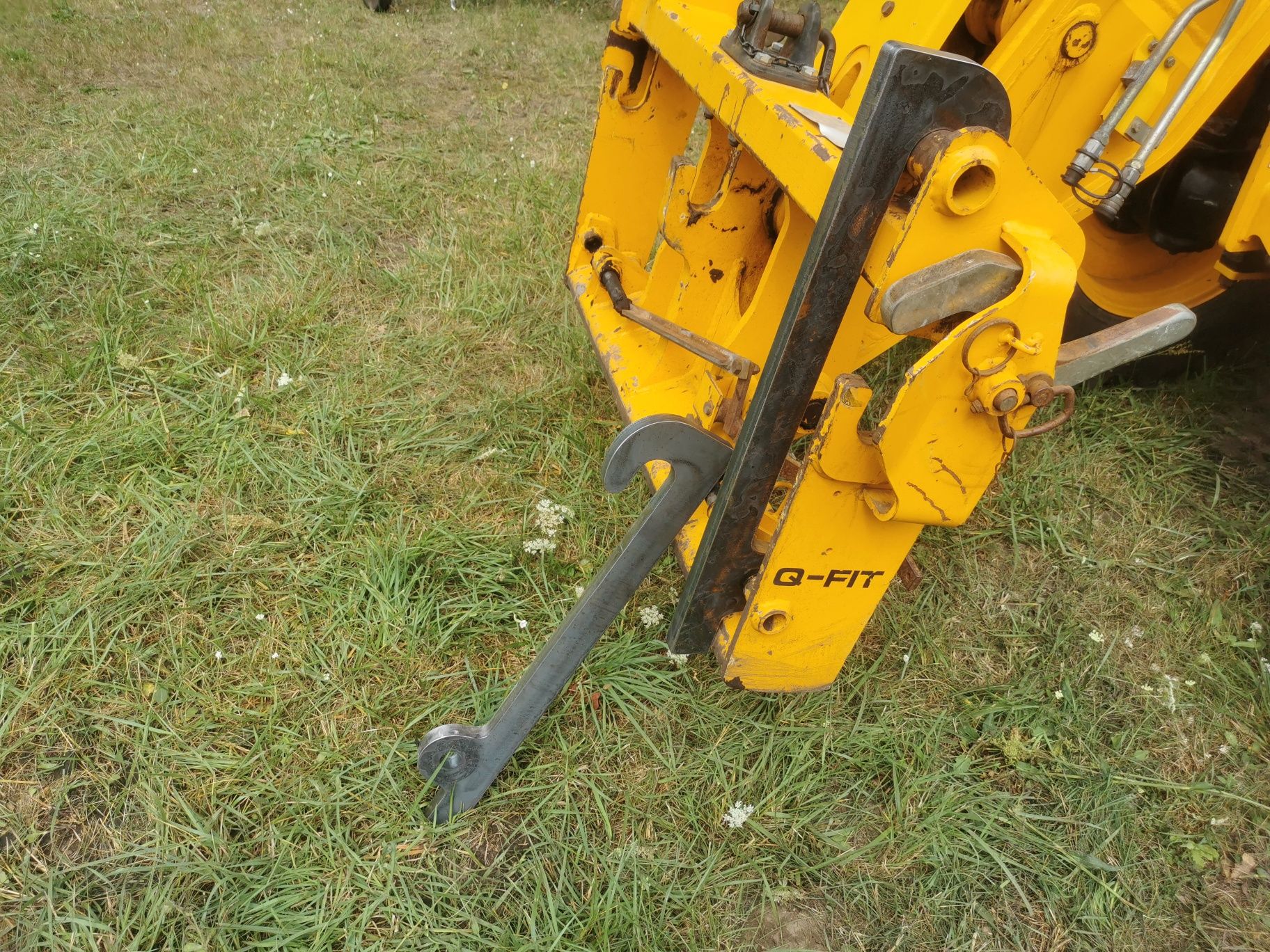 Mocowanie JCB Q Fit, Haki, zaczep, łyżka, adapter przejściówka uchwyty