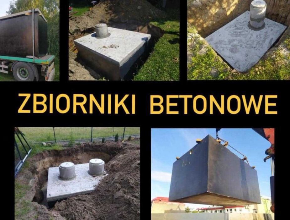Szambo Betonowe, Kanał Samochodowy, Szamba, Piwnica, Deszczówka
