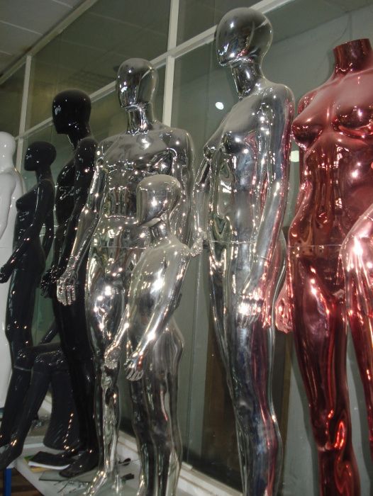 Manequins de Adulto em Dourado ou Prateado (NOVOS)