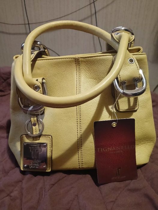 Нова сумка Tignanello (натуральна шкіра, з біркою)
