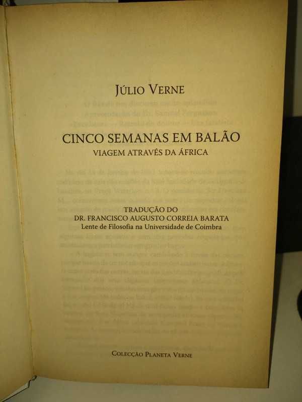 Júlio Verne - 5 semanas em balão

(portes grátis)
