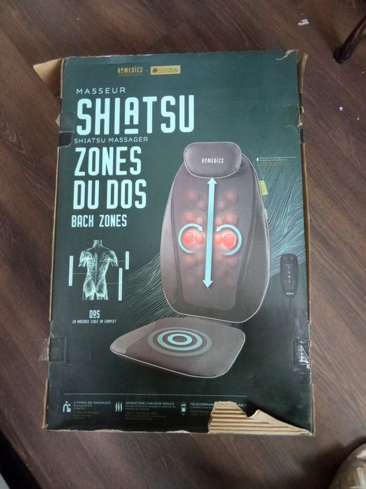 Вібромасажер для всієї спини Шіатсу shiastu