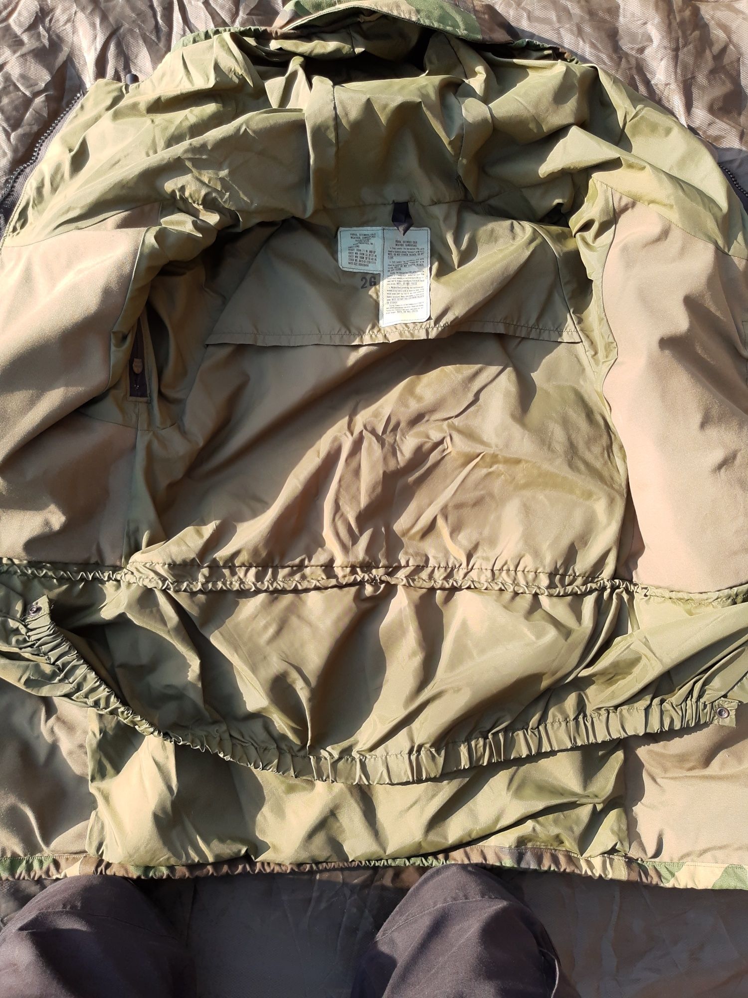 Kurtka Parka ecwcs gen 1 woodland