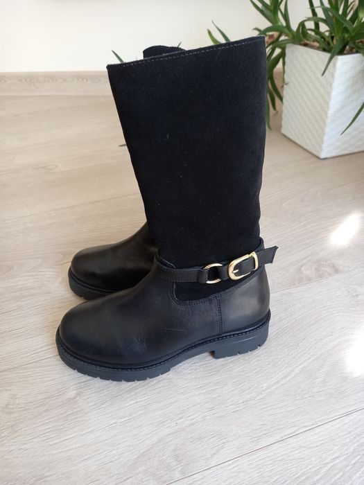 Сапоги шкіряні для дівчинки 32р.