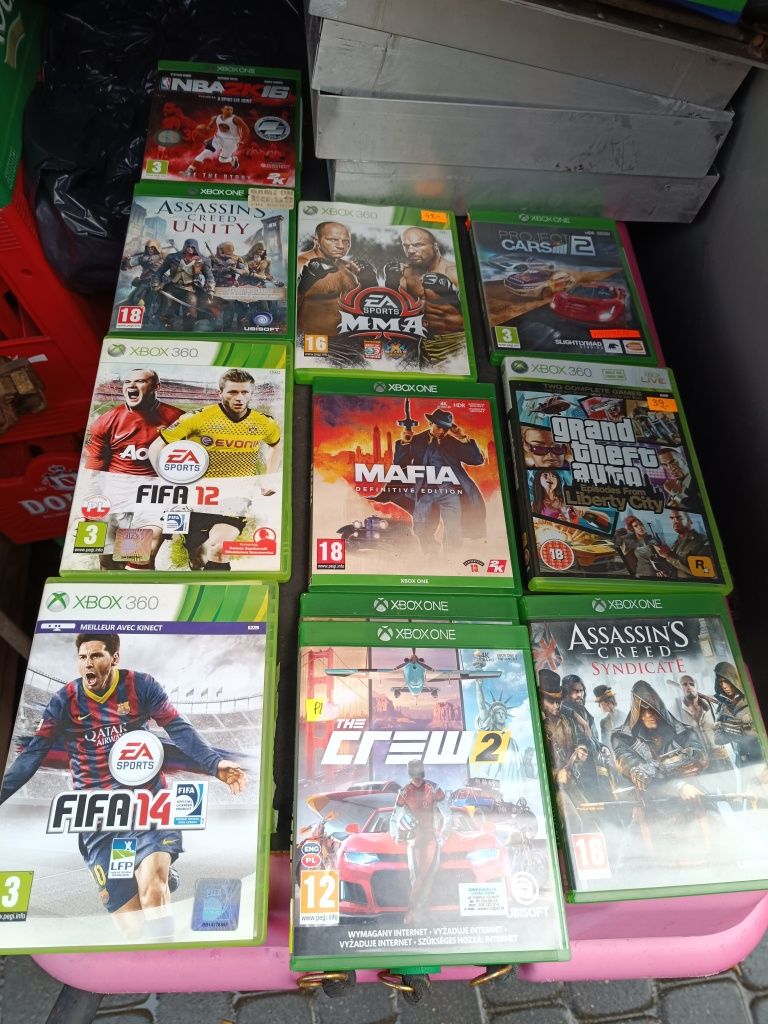 Gry na Xbox one 360