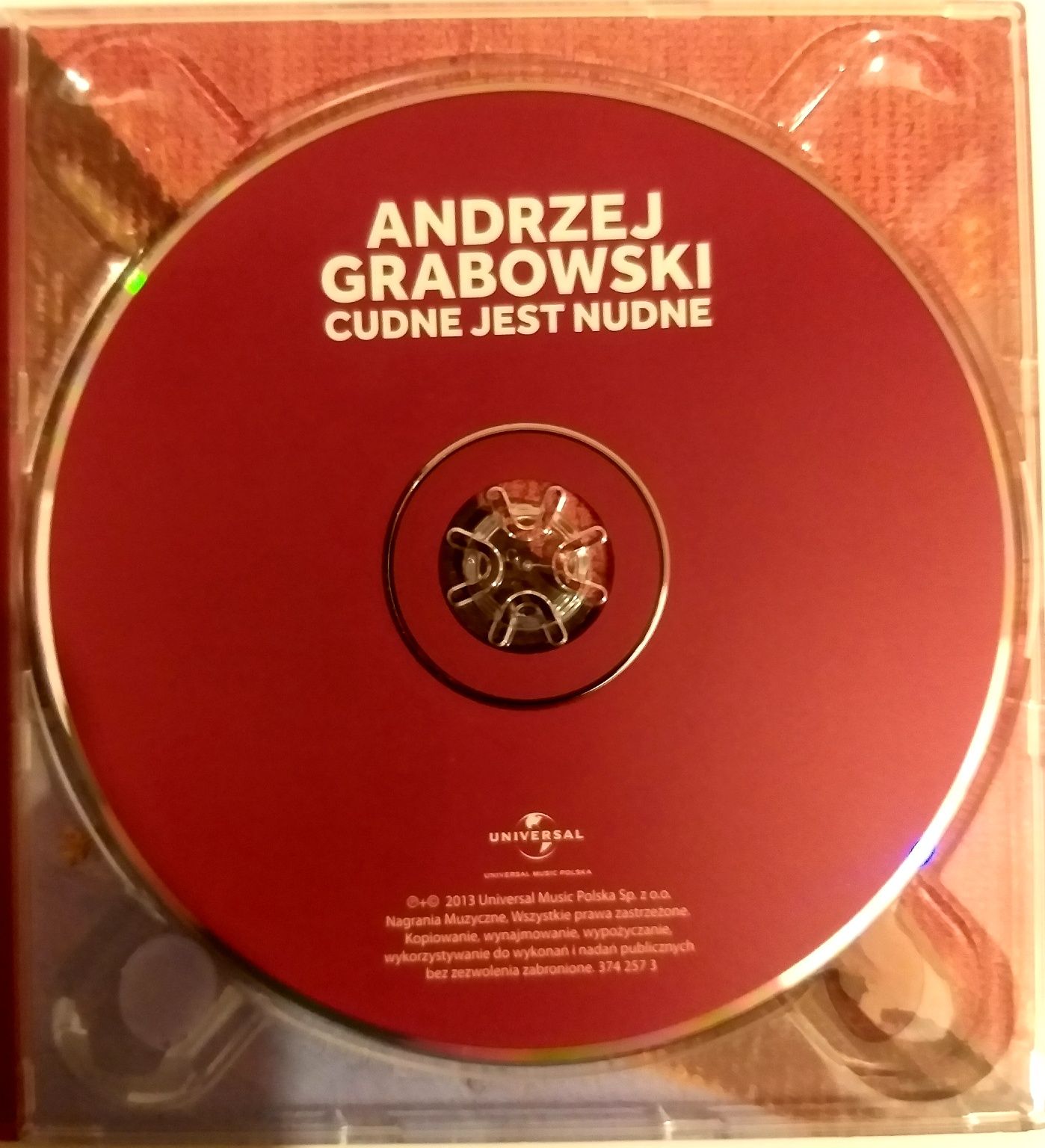 Andrzej Grabowski Cudnie Jest Nudnie 2013r