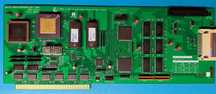 Amiga N2630 akcelerator z 68030/50MHz, koprocesor,  8MB + 128MB RAM