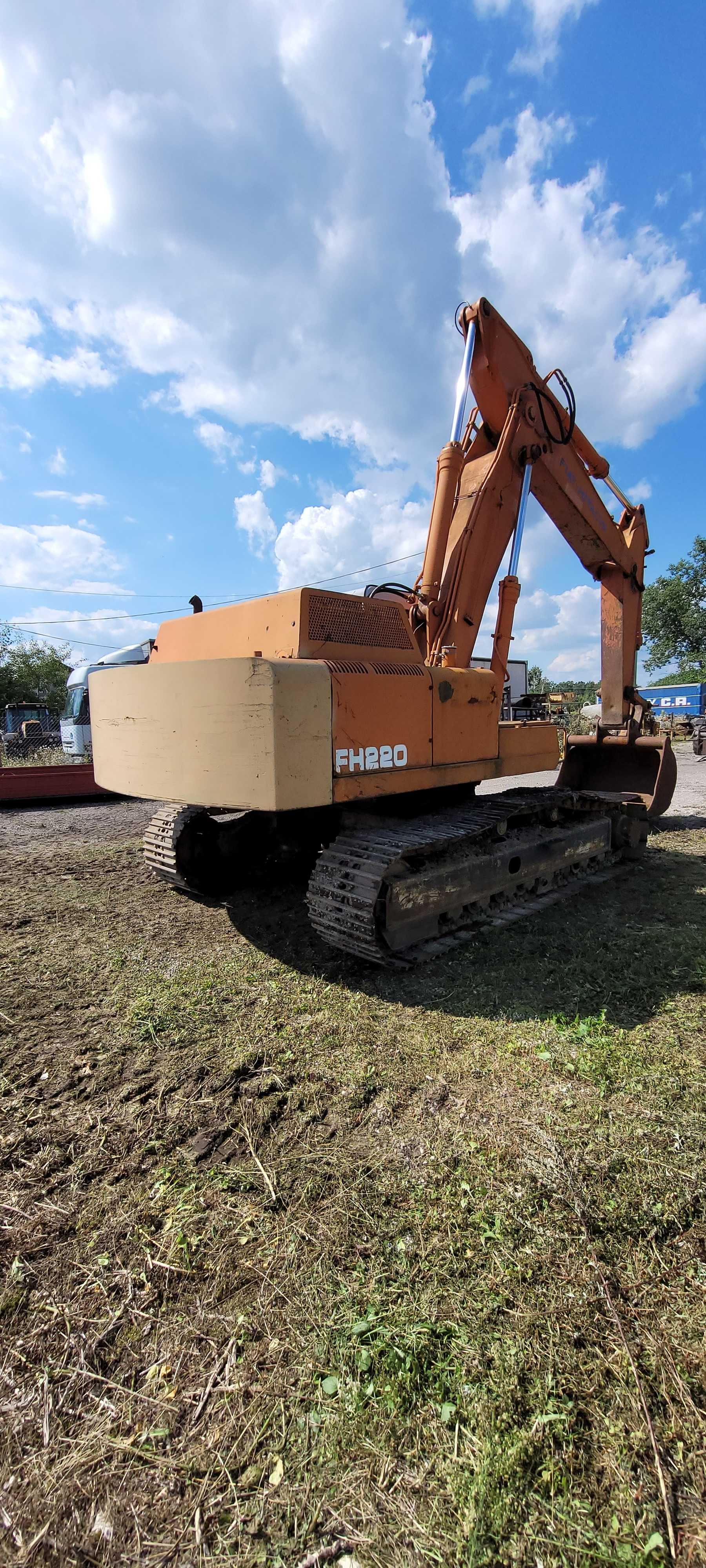 Koparka gasienicowa Fiat Hitachi FH220 zamiana