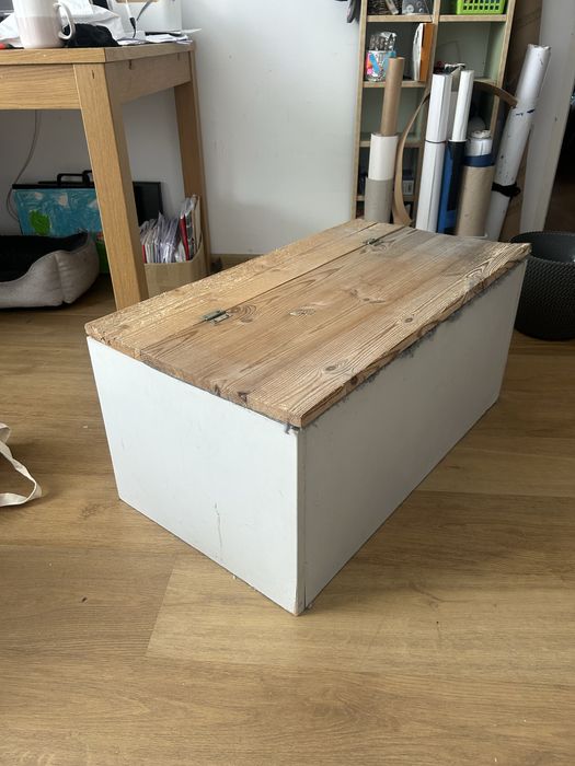 Skrzynia na balkon na narzędzia warszatat przechowywanie zamykana