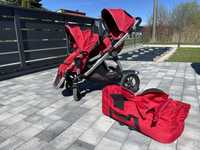 Wózek dla bliźniąt rok po roku Baby jogger city select