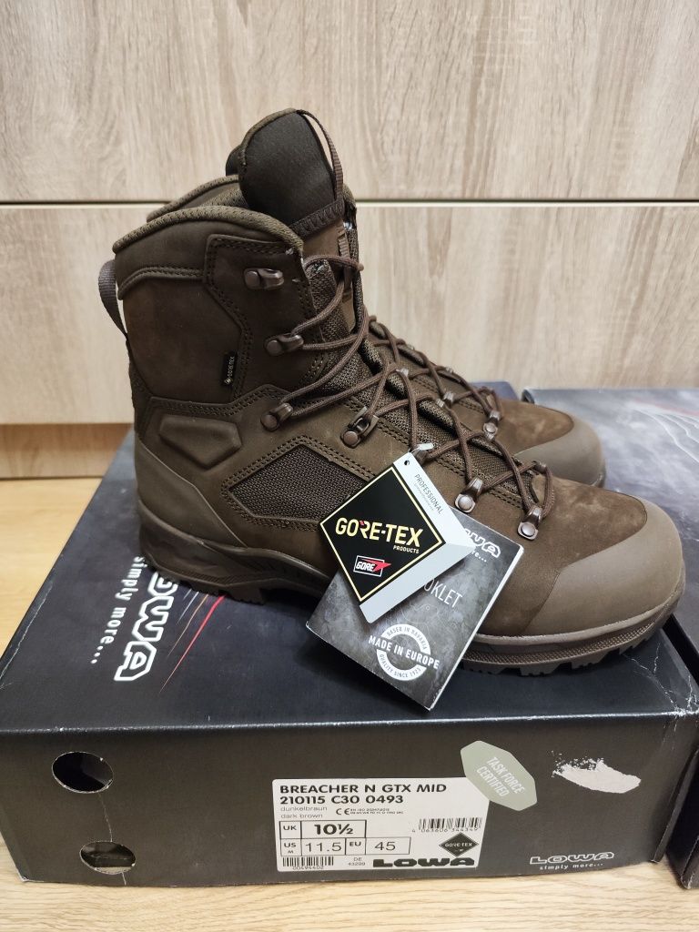 Ботинки Lowa Breacher N GTX Mid dark brown 44.5