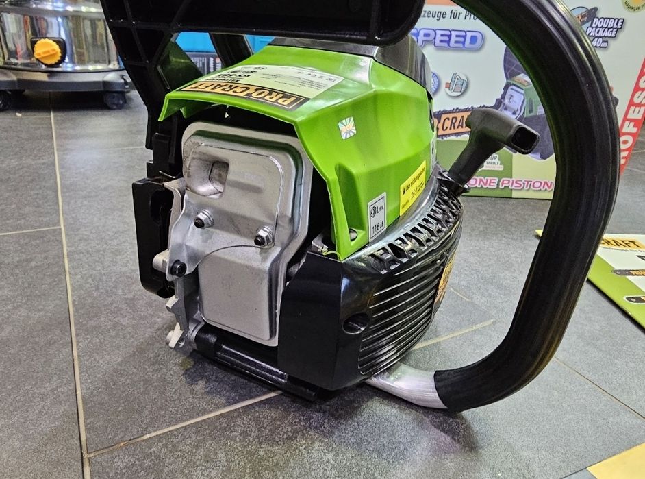 Бензопила Procraft 37сс 2 Шины +2 Цепи Пила Цепная Бензиновая GX-58x