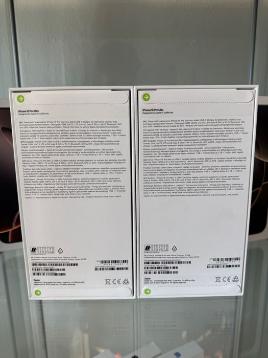  iPhone 15 Pro Max/512GB Black Titanium czarny/Sklep-Wysyłka 24H