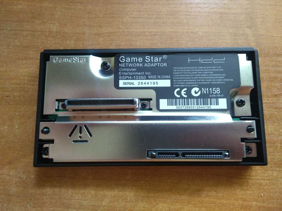 Zestaw do konsoli PS2 Network Adapter SATA i karta 64MB FMCB