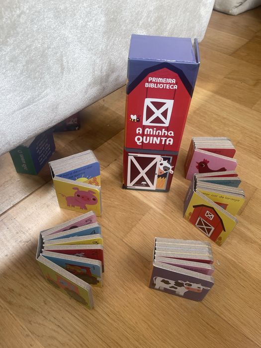 Livro bebe- Primeira biblioteca- a minha quinta