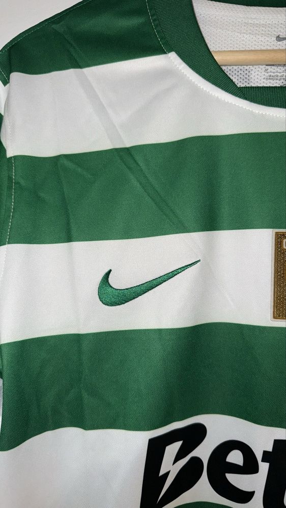 Camisola Futebol com Patch campeao Sporting 2025/2026
